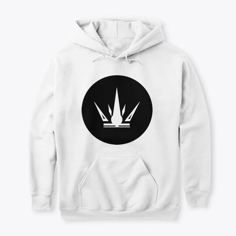 Crown White Hoodie