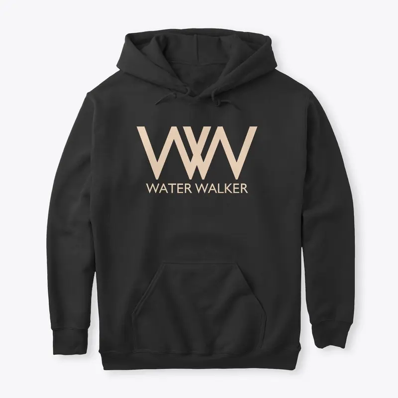 Water Walker Black Hoodie